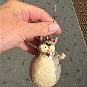 Vintage Cute Cat Ornament